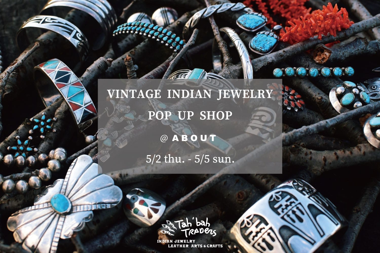 VINTAGE INDIAN JEWELRY POP UP SHOP