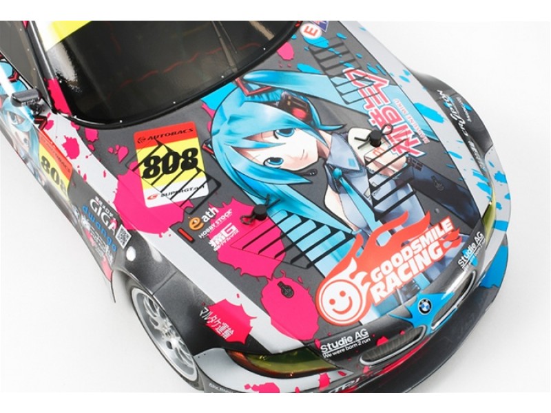 Hatsune Miku Studie GLAD BMW Z4 (TT-01 Type E). - สีหมอก ฮอบบี้