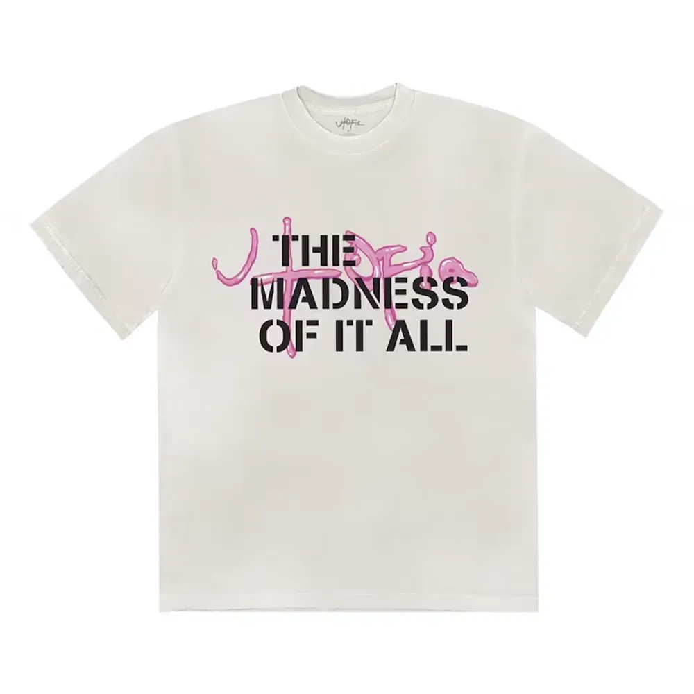 St Michael x Travis Scott Utopia Camiseta 1A White - Droper