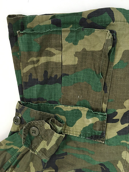 古着 70s 米軍 USMC 「Hot Weather」 リーフ カモ 迷彩 ジャングル