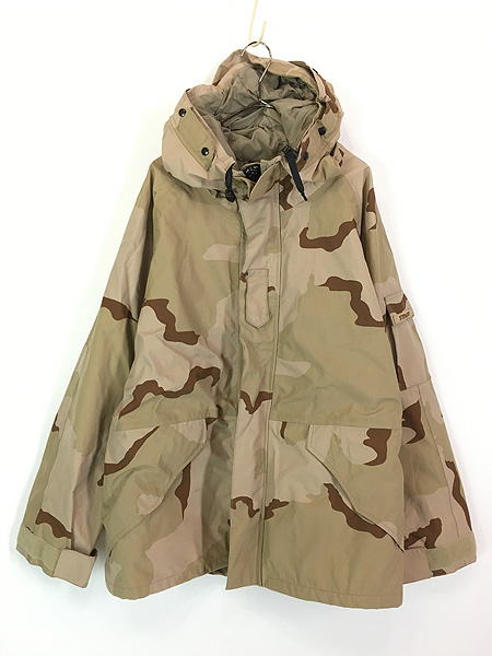 古着 90s 米軍 ECWCS デザート カモ 迷彩 ミリタリー GORE-TEX ゴア