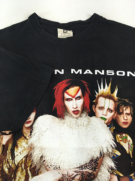 古着 90s Marilyn Manson 「Sex Drugs and Rock&Roll」 ツアー ハード