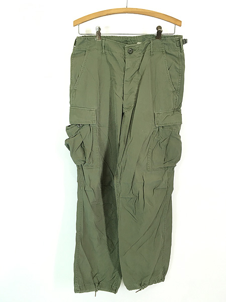 古着 60s 米軍 US ARMY 「3rd」 ノンリップ ポプリン ミリタリー