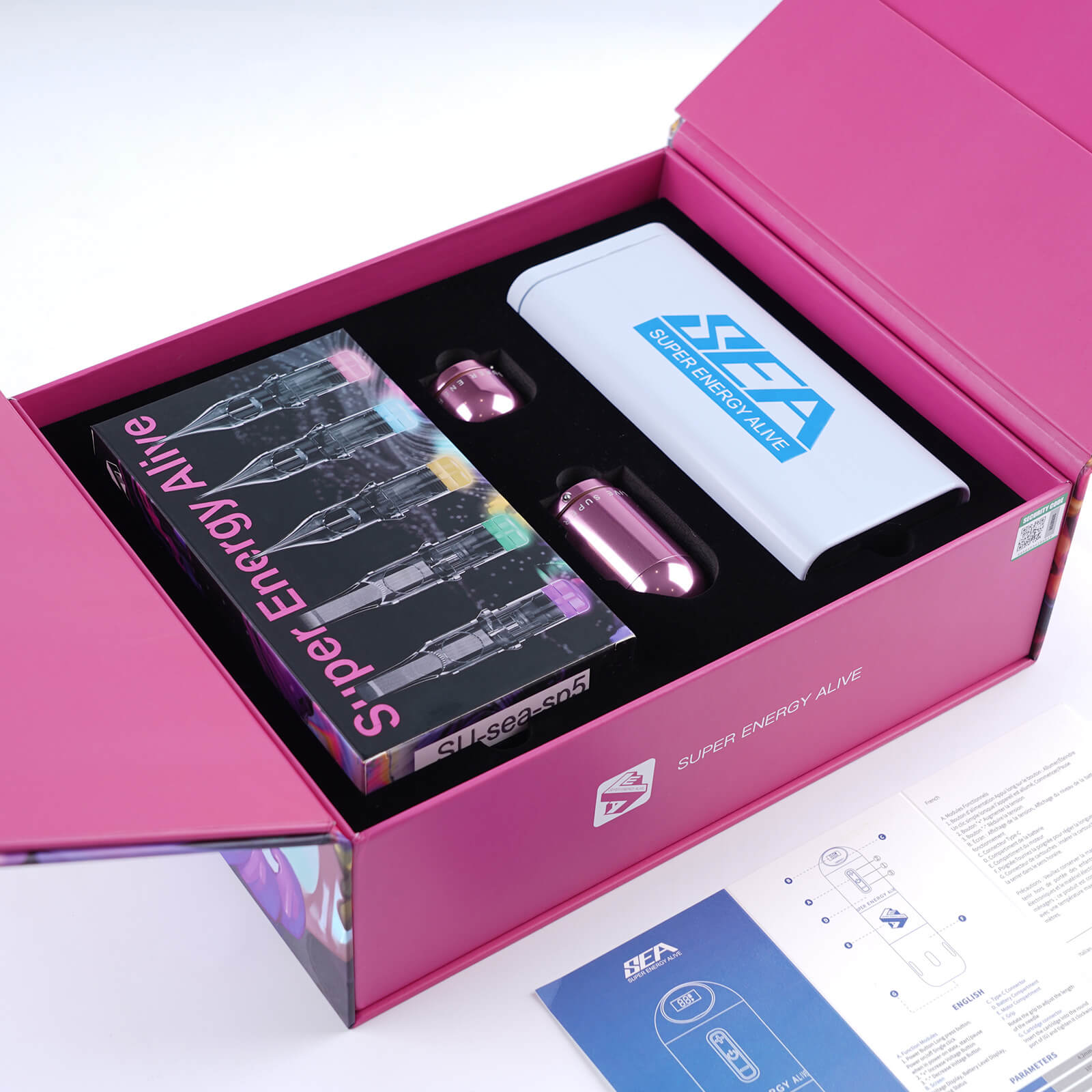 Tattoo Kit | Dragonhawk Sea X Flash Wireless Tattoo Machine