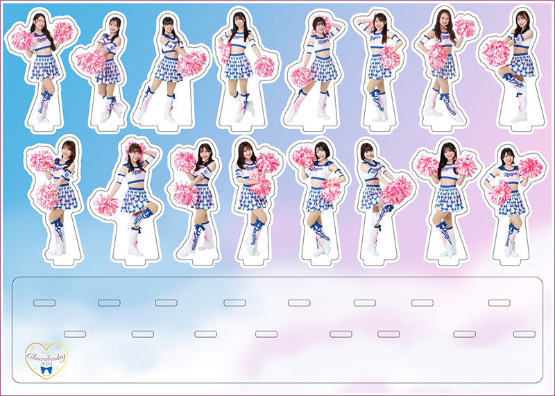 チアドラデー2025】オリジナルアクリルスタンド＆直筆サイン色紙付