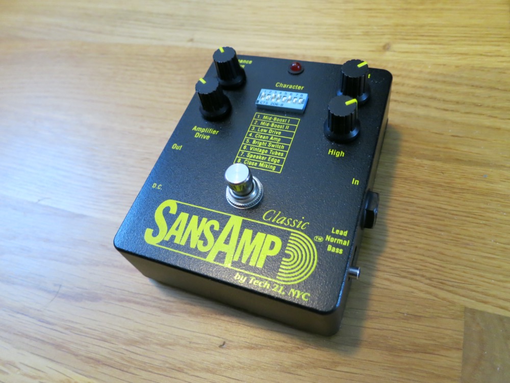 使用レビュー】Tech21 SansAmp Classic - DreadRock.org