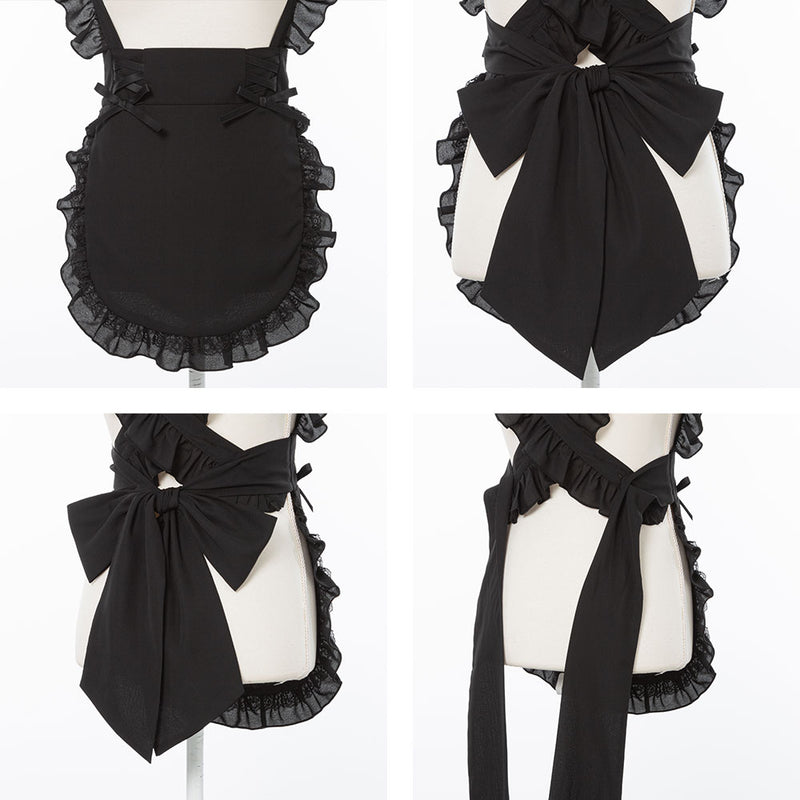 フリルレースアップエプロン – レディースファッション通販の夢展望