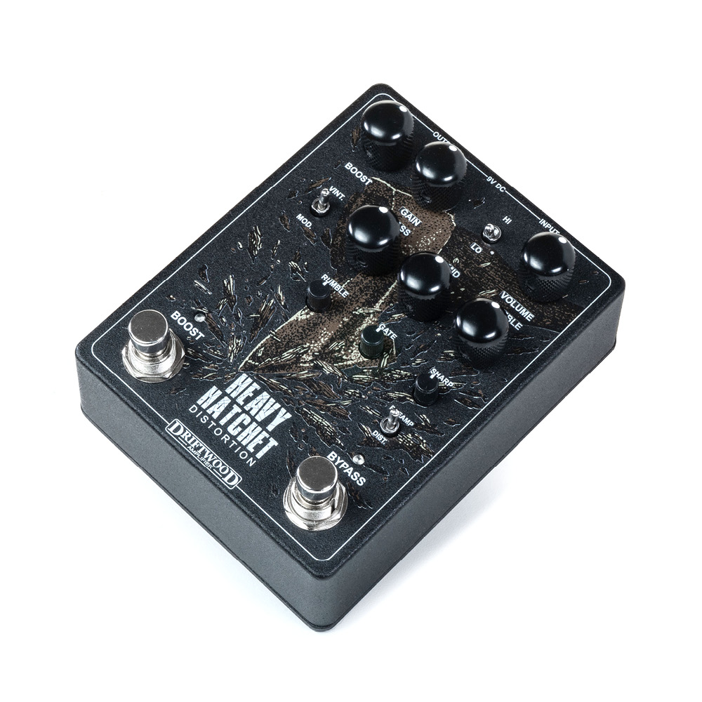 HEAVY HATCHET DISTORTION PEDAL - Driftwood Amps