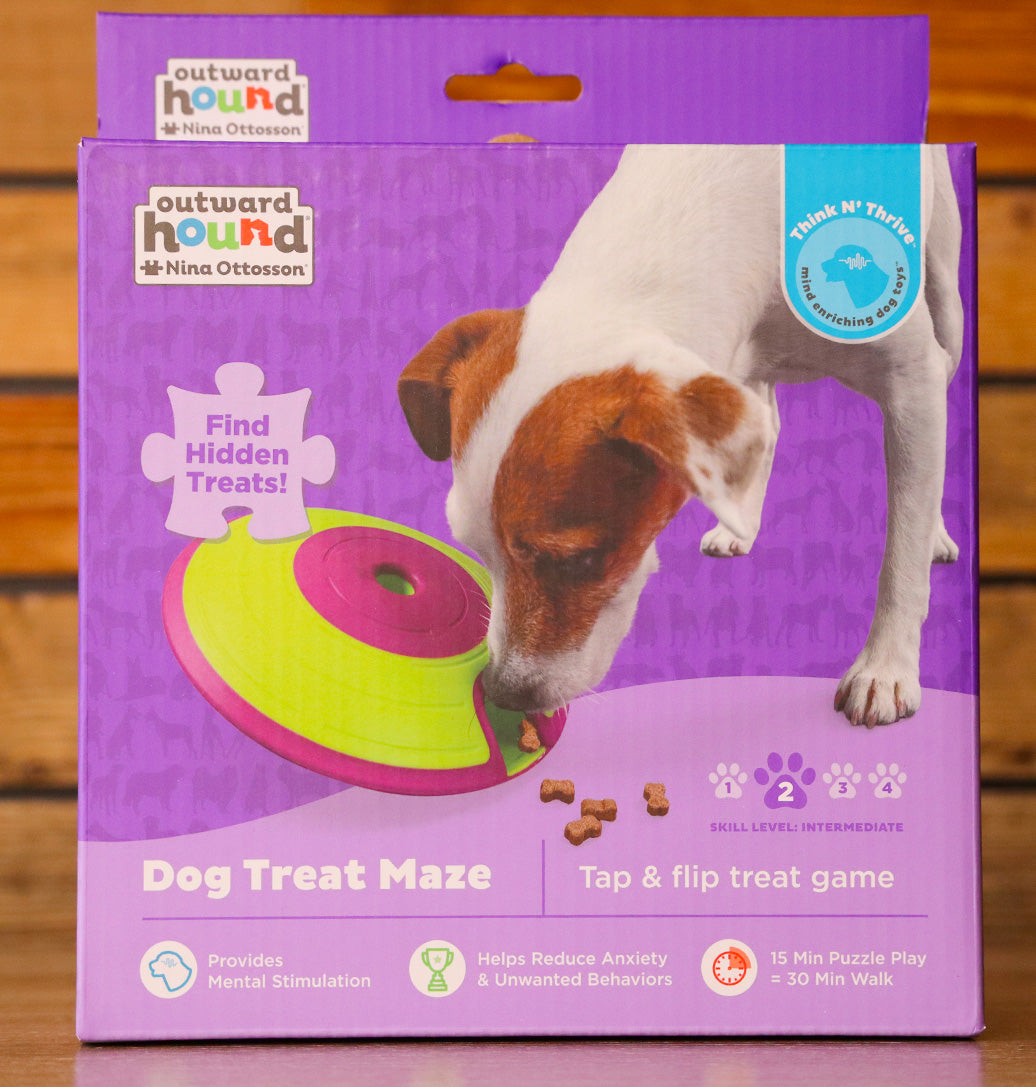 Nina Ottosson Dog Treat Maze Interactive Dog Toy – Dr. Judy