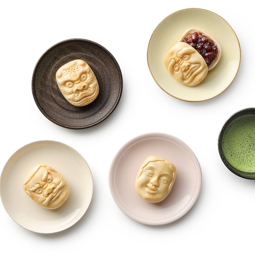 金平饅頭3個／備中名物 神楽最中4個詰合せ 7個入り(詰合せ7個入り