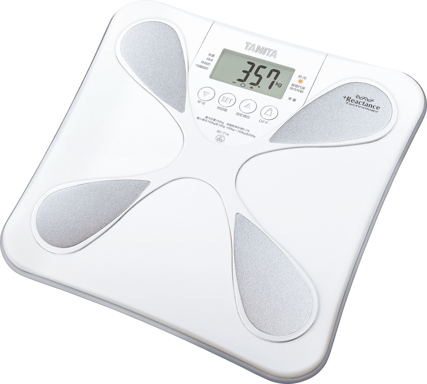 TANITA BC-714-WH体組成計 体組成計 BC-714 | タニタオンラインショップ