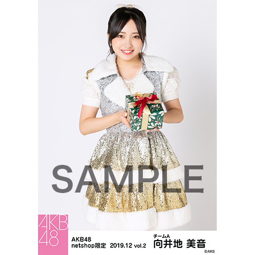 AKB48 2019年12月度 net shop限定個別生写真5枚セットvol.2 向井地美音