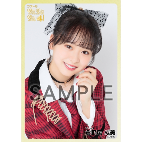 予約商品】AKB48 現チームファイナルコンサート2023 個別生写真5枚