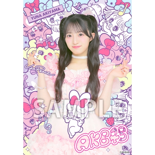 AKB48×アーティストコラボ生写真 isayamax 個別生写真6枚セット 秋山