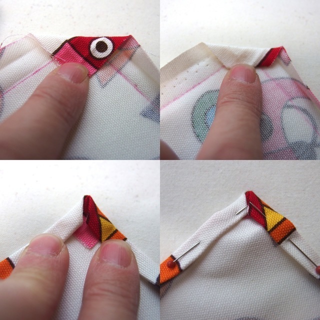 ランチョンマットの作り方｜額縁仕上げ＆リバーシブルも！入園入学準備