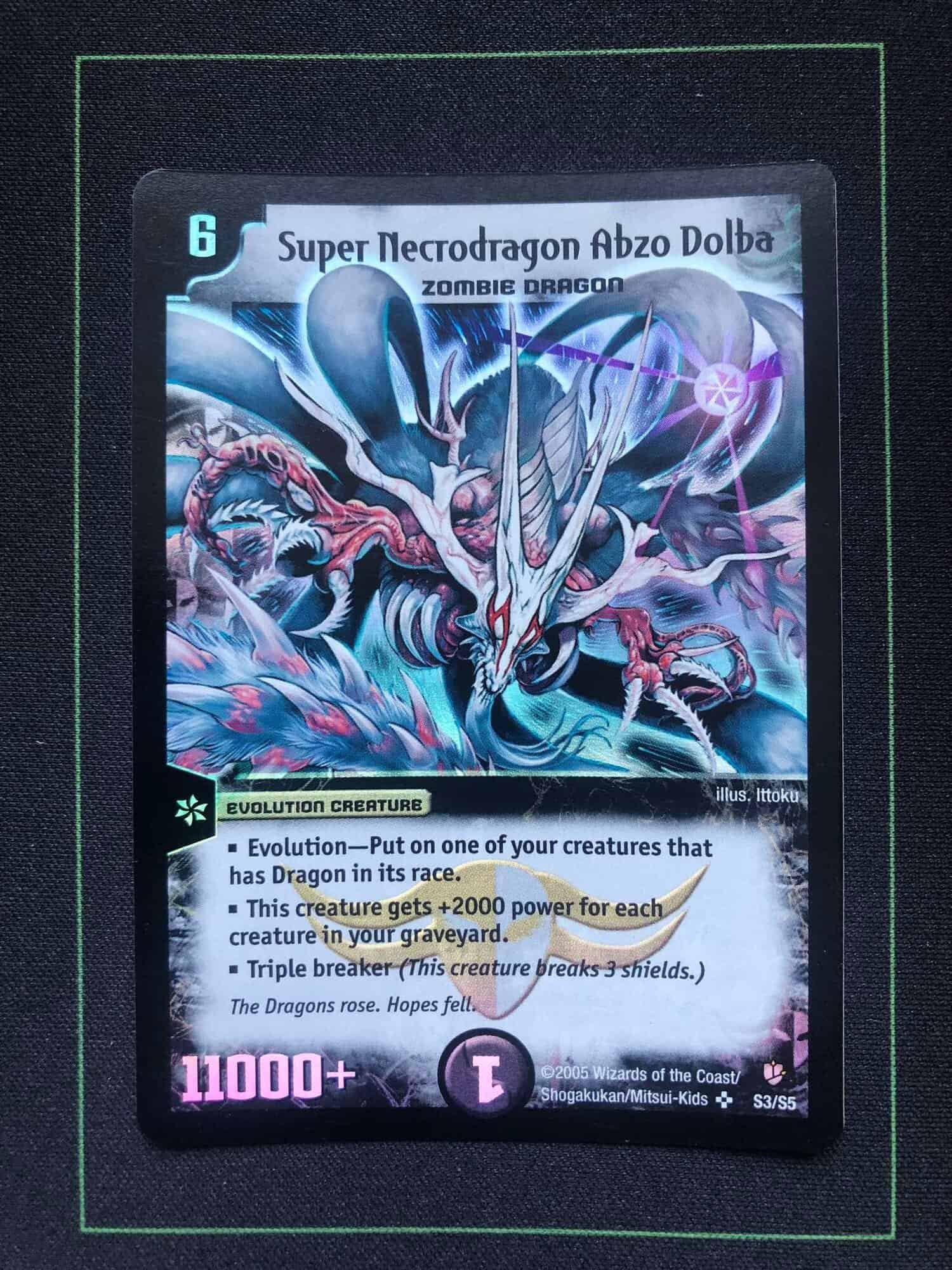 デュエルマスターズ 超神龍アブゾ・ドルバ 海外版 英語版 デュエマ