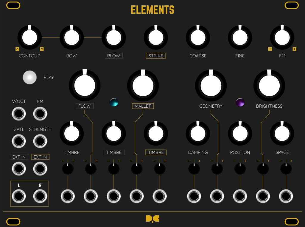 ELEMENTS BLACK PANEL - Dusty Clouds