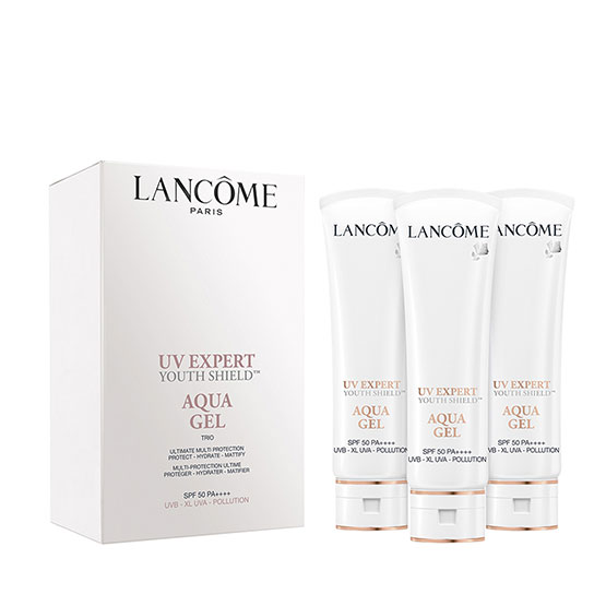 LANCOME UV EXPERT YOUTH-SHIELD™ AQUA GEL TRIO SPF50 PA++++ 50ml*3