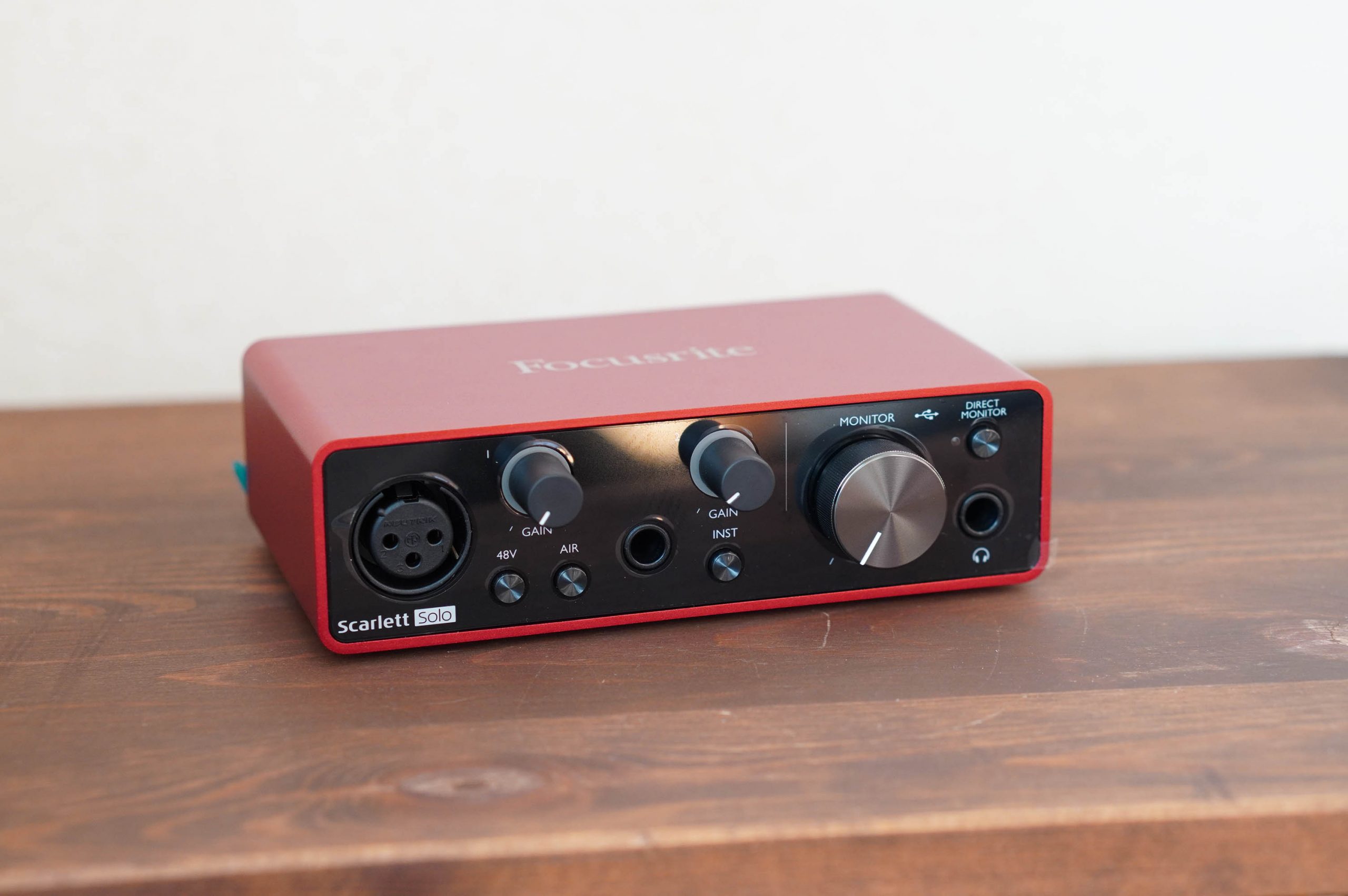 Focusrite Scarlett 3rd genの使用レビュー！AIRボタンで抜けアップ