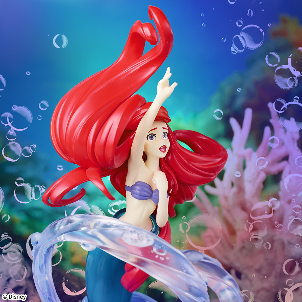 パート・オブ・ユア・ワールド」を歌うアリエルのフィギュア！セガ