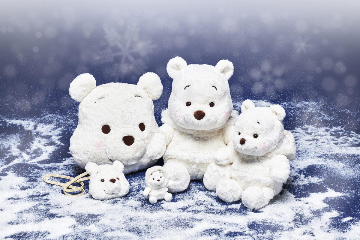 雪のように真っ白なプーさんグッズ！ディズニーストア「White Pooh」