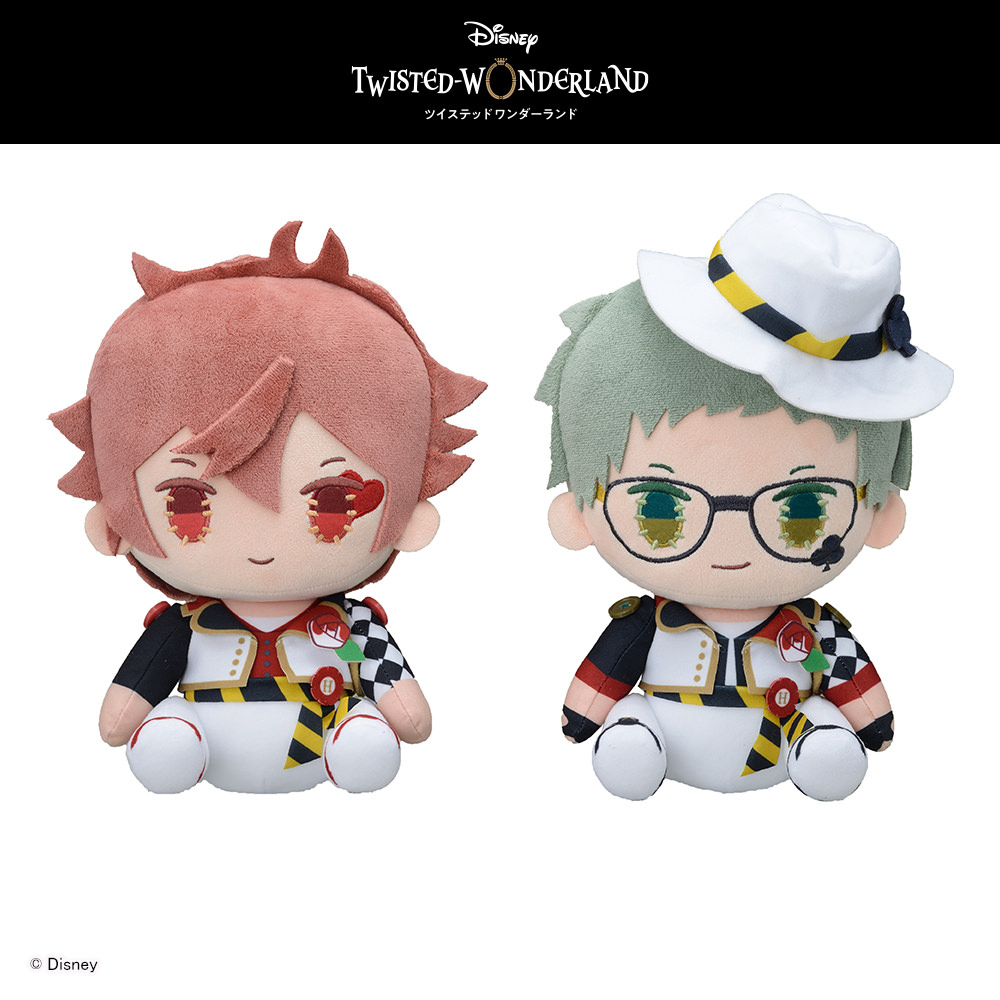 ハーツラビュル寮生のスペシャルハンドメイド風お座りぬいぐるみ！セガ