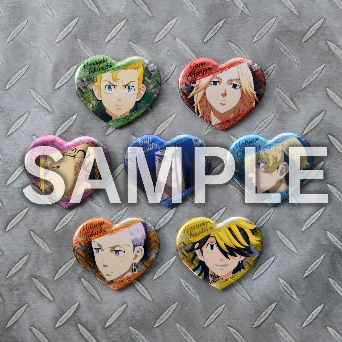 タケミチやマイキーたちの缶バッジとマスコット！セガプライズ『東京