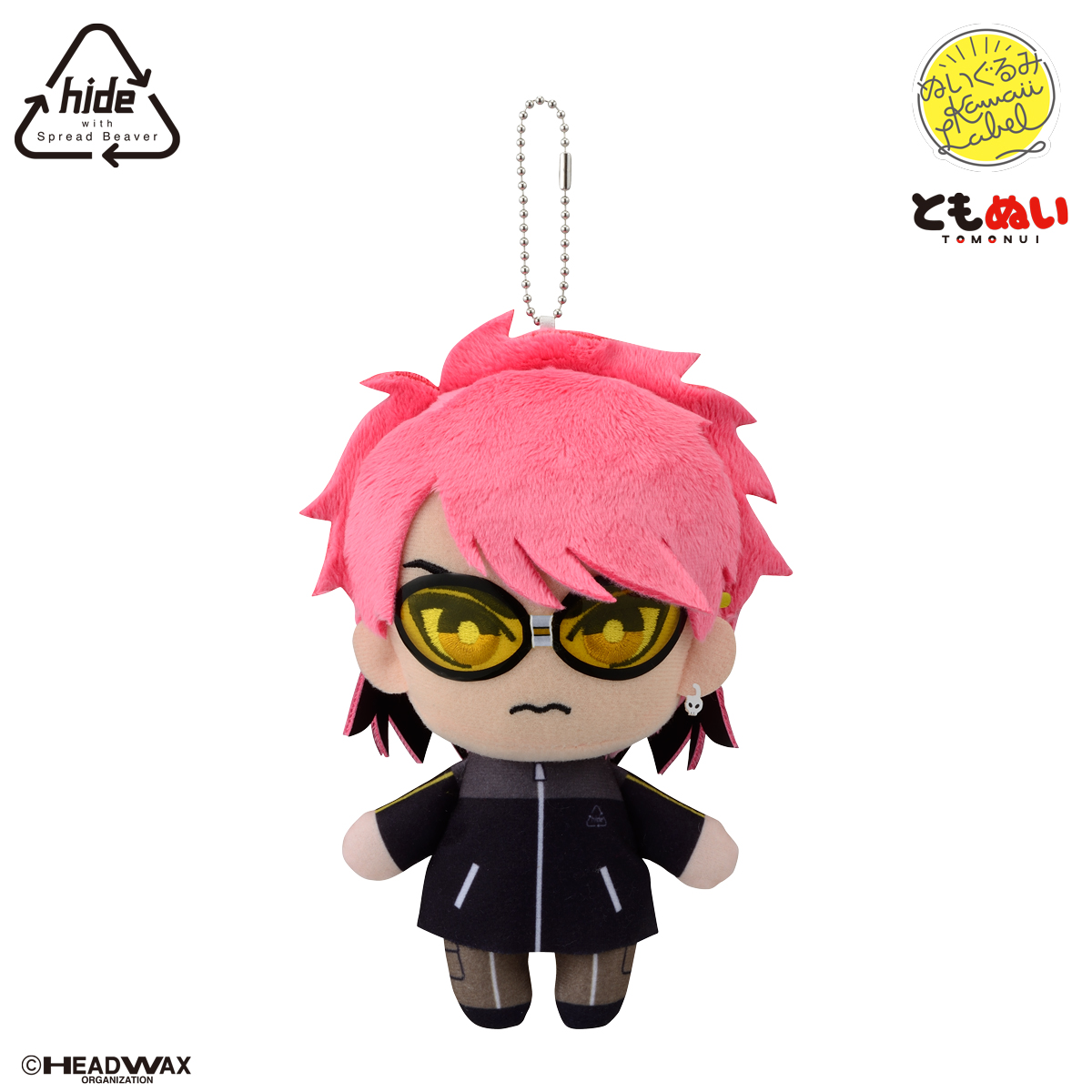 愛器をイメージしたアクリルコレクションも！バンダイ「hide ともぬい