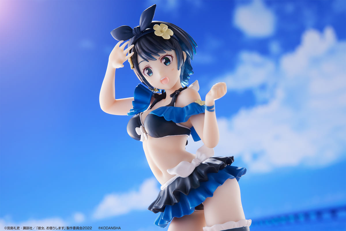 麻美、瑠夏、墨のリアルフィギュア！一番くじ 彼女、お借りします 満足