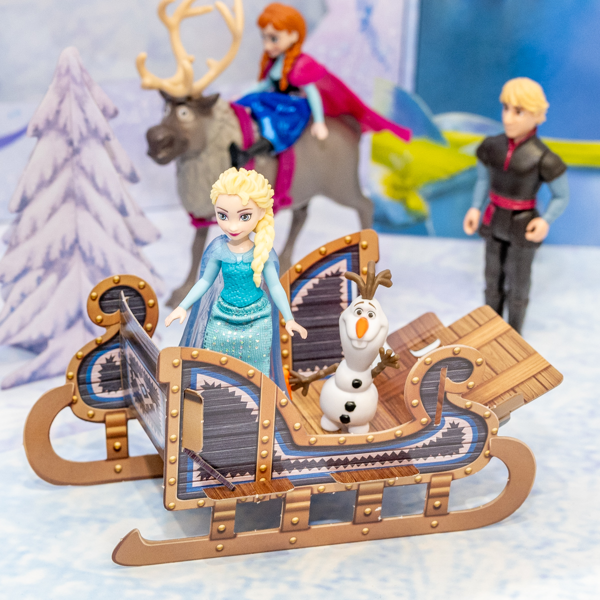 物語の世界を体験できるプレイセット！マテル ディズニー『アナと雪の