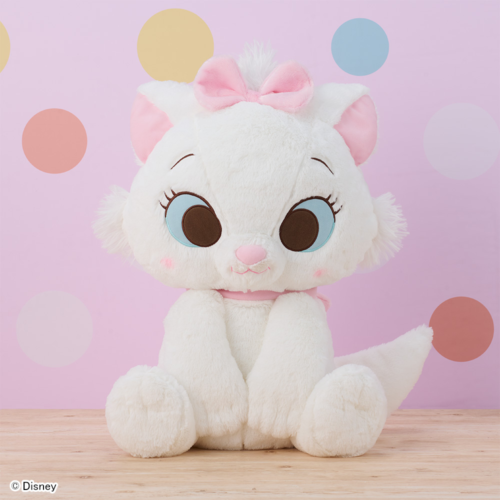 ちょこんと座ったディズニー マリー！セガプライズ『おしゃれキャット