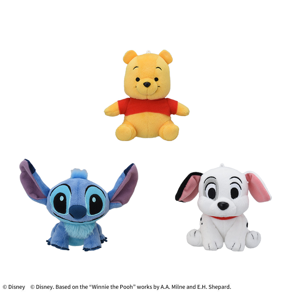 くまのプーさん・スティッチ・パッチの3種！セガプライズ「ディズニー