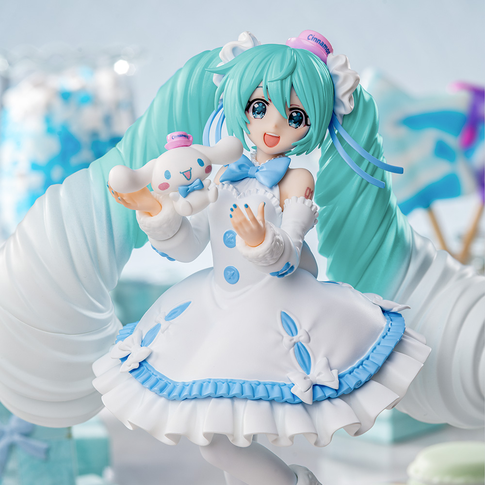 コラボ衣装を着たフィギュアやミニぬいぐるみ！セガプライズ サンリオ