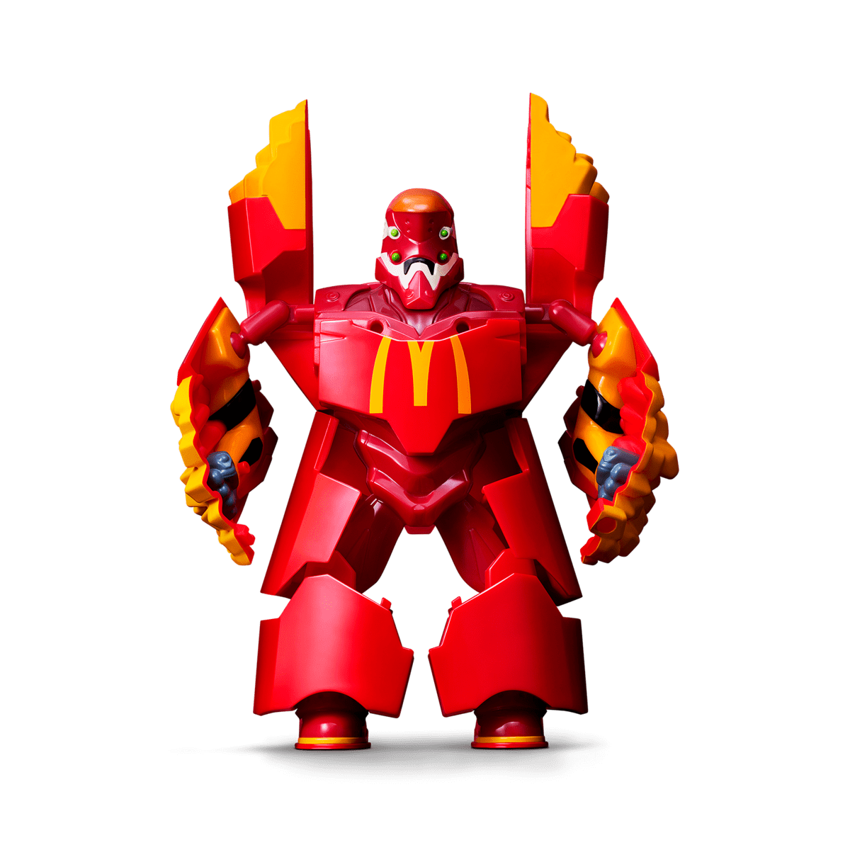 初号機・弐号機・零号機3体の変形ロボット！マクドナルド