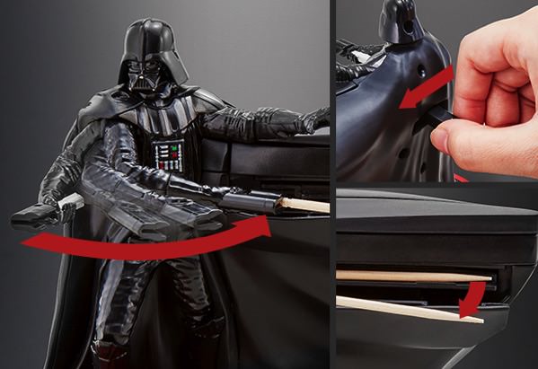 フィギュアのような爪楊枝ディスペンサー！プレミアムバンダイ「ダース