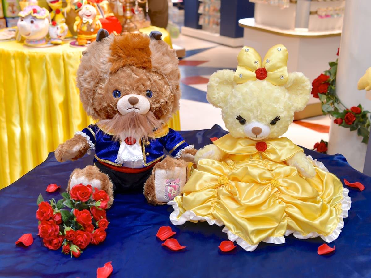 第2弾は「美女と野獣」！ディズニーストア『Disney Princess BEAR by