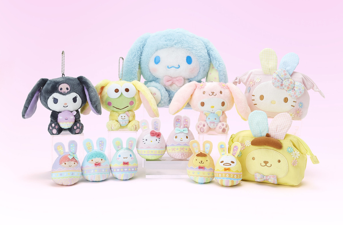 タマゴやウサギがモチーフの春らしいカラフルなシリーズ！「サンリオ
