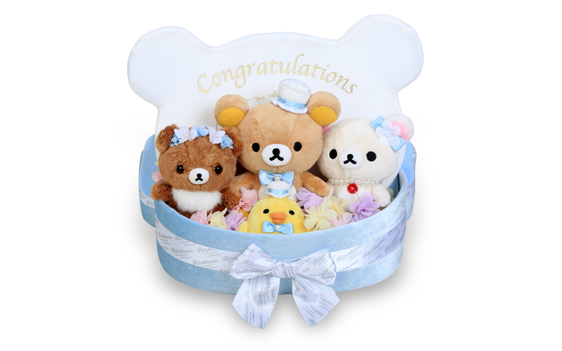 ウェルカムドールにもなる！ほっと電報「リラックマ ウェディング電報」