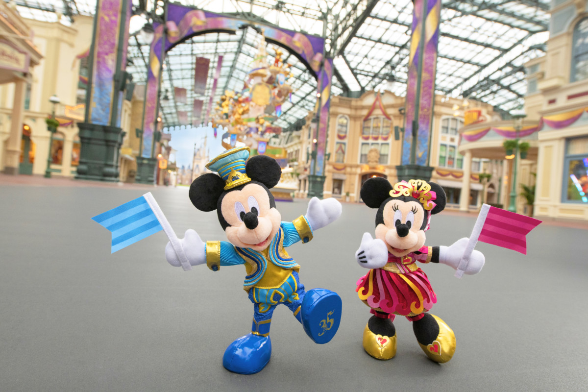 ミッキーとミニーのポーズがとれるぬいぐるみ！東京ディズニーリゾート