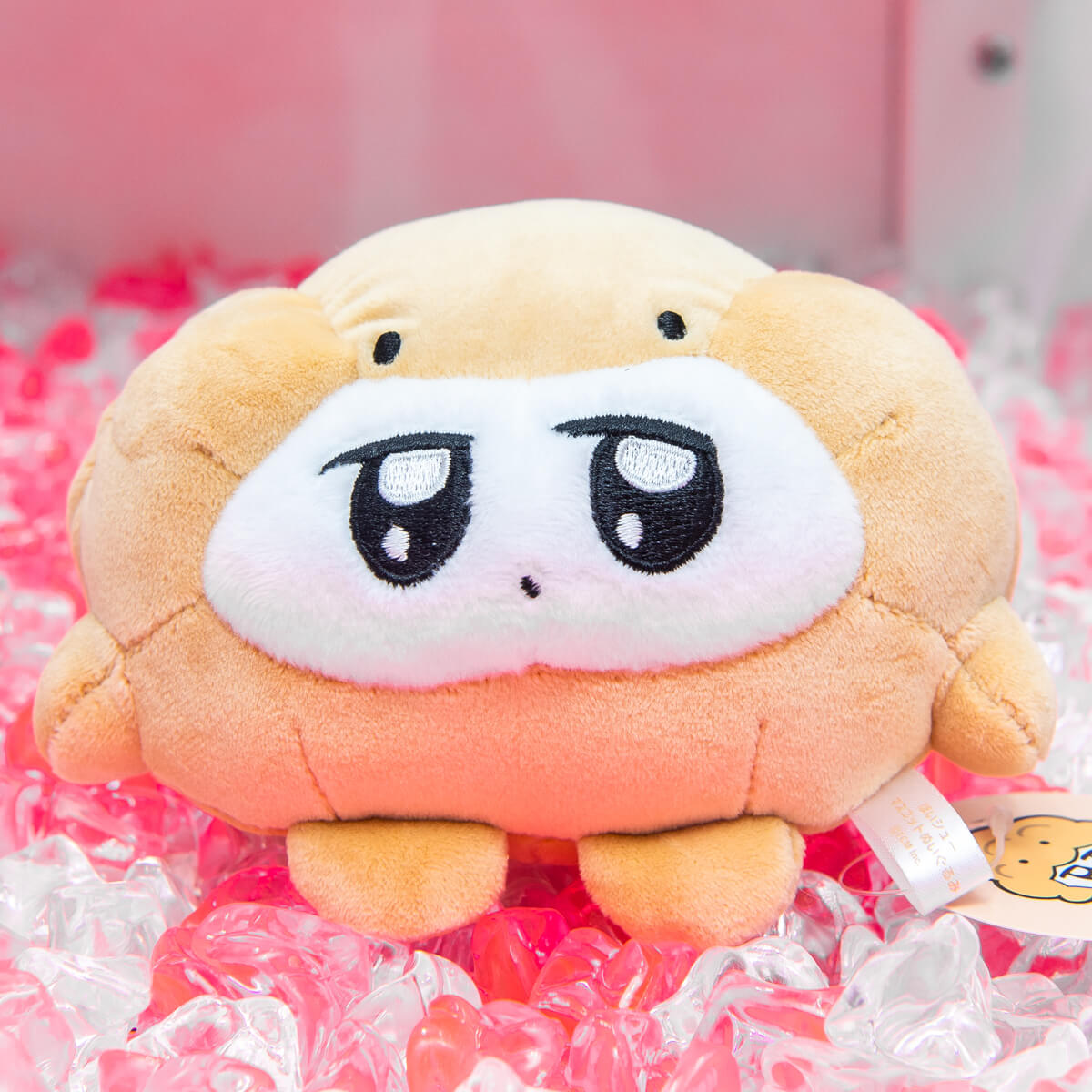 話題のシュークリームキャラがぬいぐるみ化！「ほいシュー」プライズグッズ