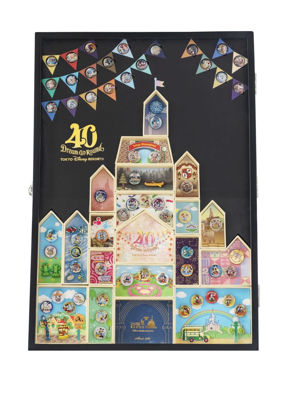 40年分の思い出が届くコレクションボード！東京ディズニーリゾート