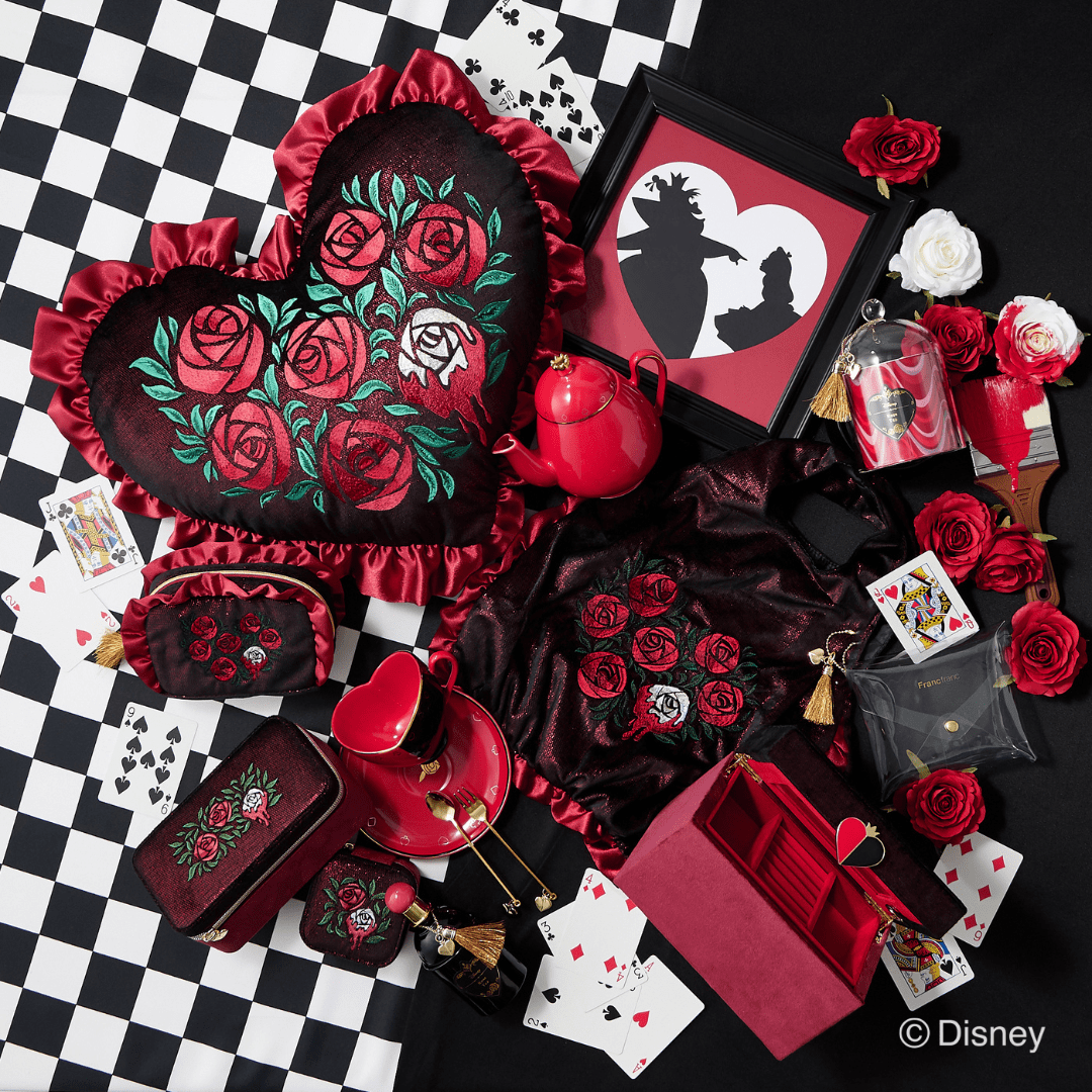 クイーンオブハート(ハートの女王)をイメージした雑貨シリーズ