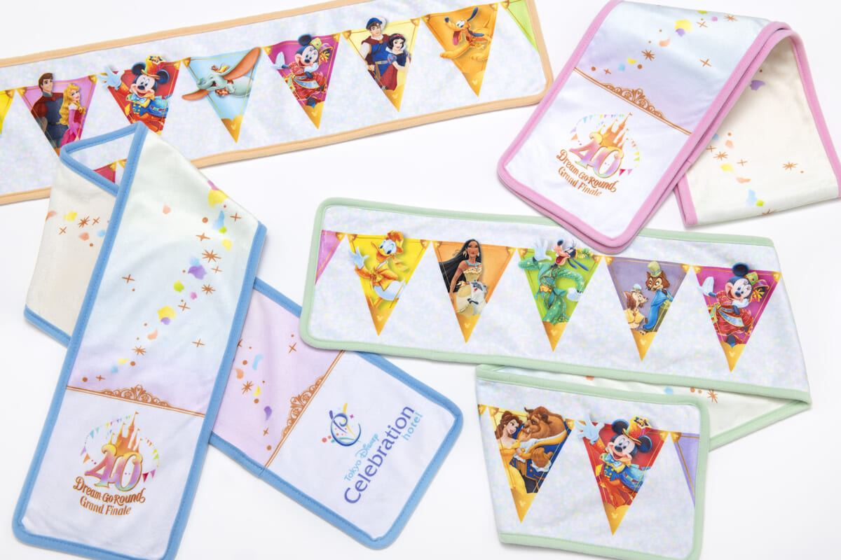 オリジナルフリースマフラー4種セット！東京ディズニーセレブ