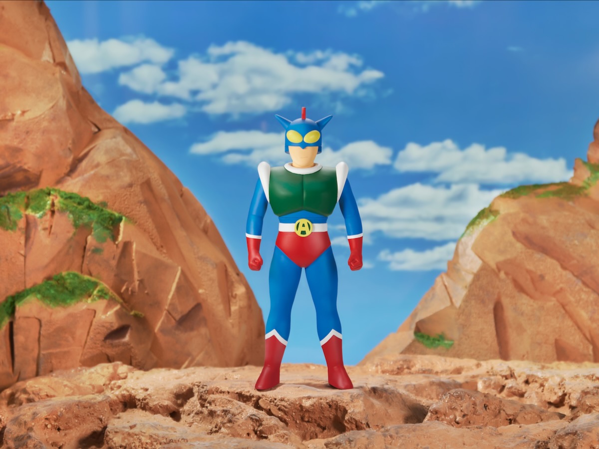 野原しんのすけ(ワニ山さんver.)＆アクション仮面！バンプレスト