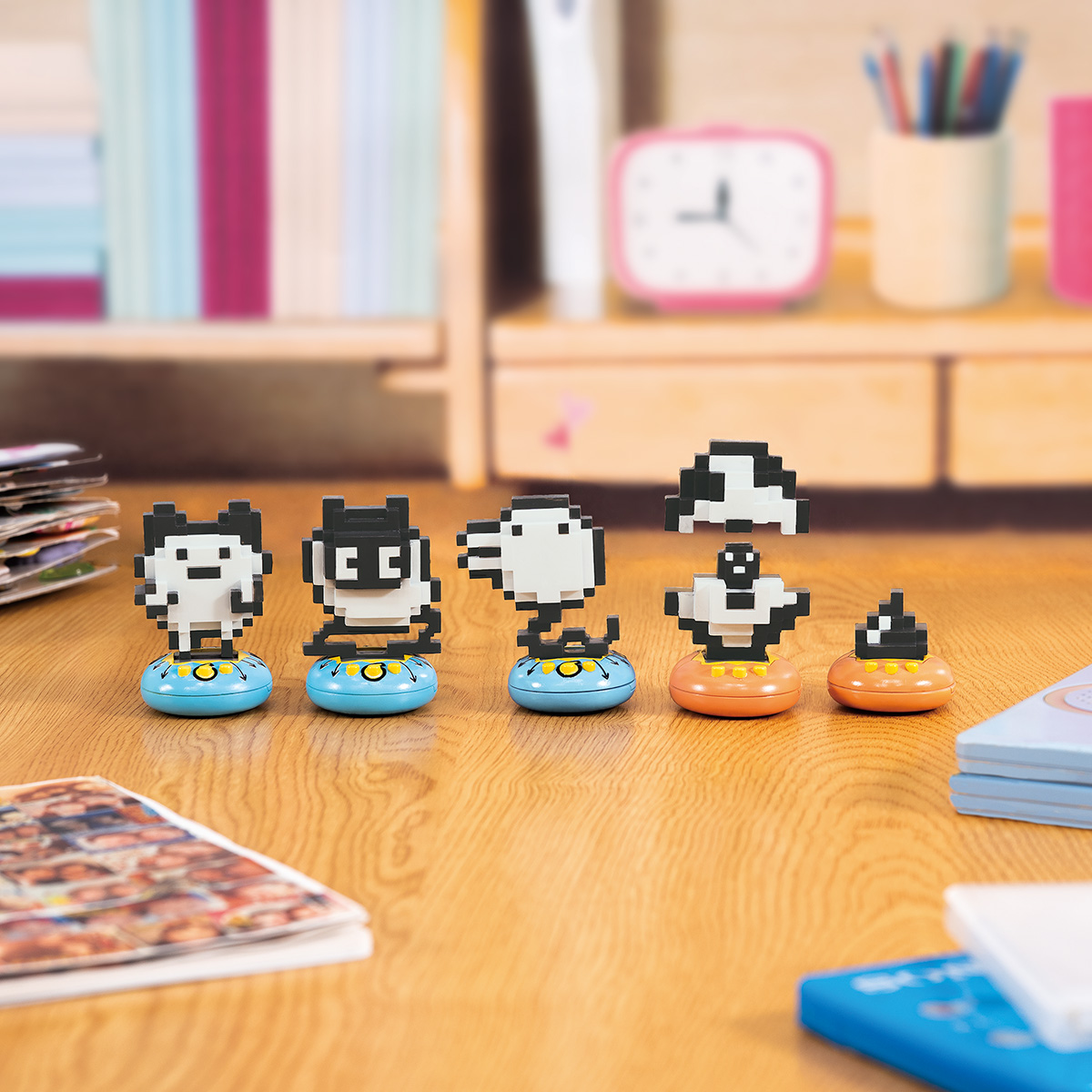 ポップで平成レトロなドットフィギュア！バンプレスト「たまごっち