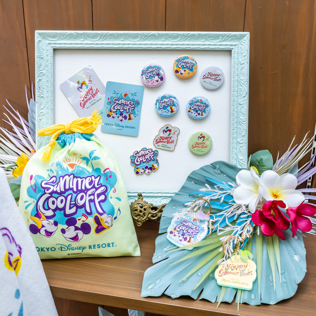 Mrs. GREEN APPLE コラボグッズ！東京ディズニーリゾート“サマー