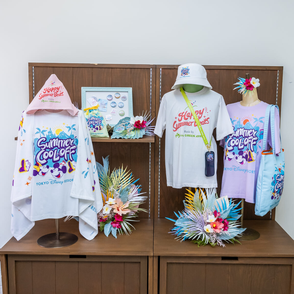 Mrs. GREEN APPLE コラボグッズ！東京ディズニーリゾート“サマー