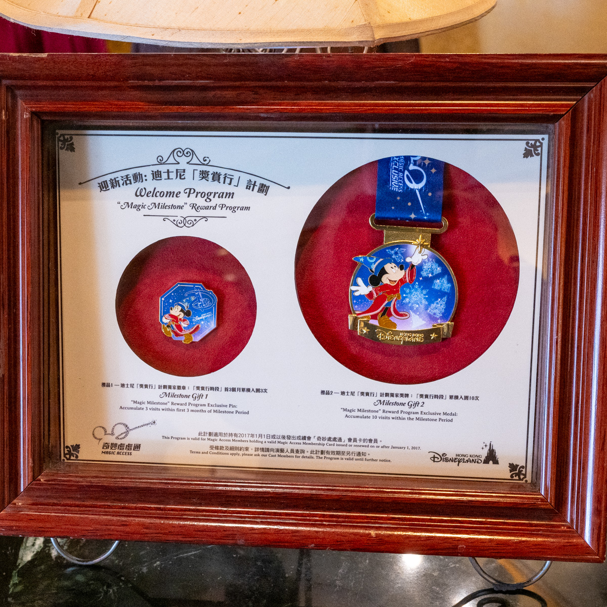 2025年はファンタジアのピンバッジ＆メダル！香港ディズニーランド