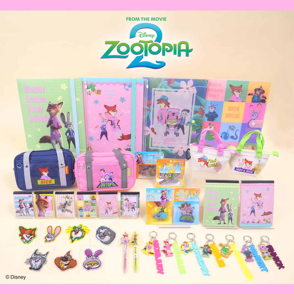 ポップなアイテムが勢揃い！サンスター文具 ディズニー映画