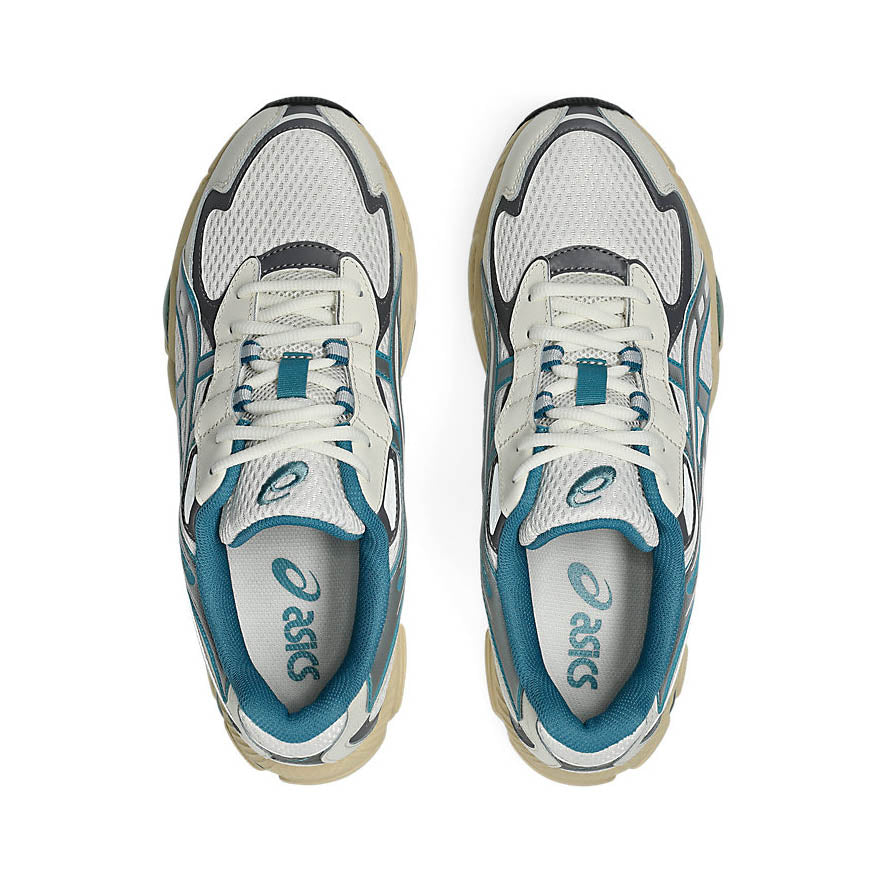 ASICS GEL-NYC 2055 'Cream / Blue Teal' 1203A542-106 – DVSN WEST